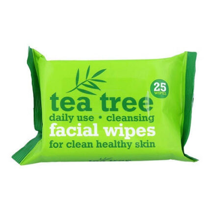 TEA TREE FACIAL WIPES - 25 WIPES