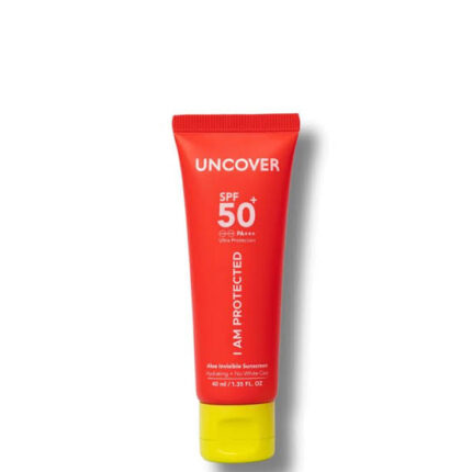 UNCOVER I AM PROTECTED ALOE INVISIBLE SUNSCREEN 40ml/1.35oz
