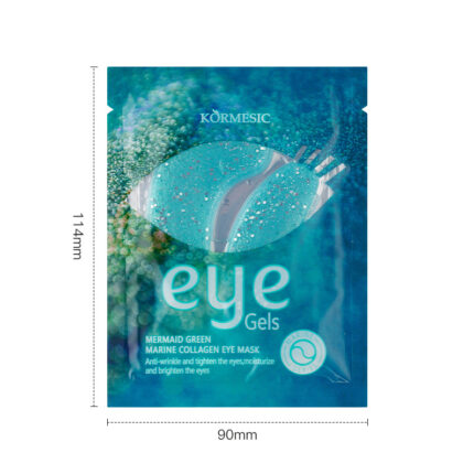 KORMESIC MERMAID GREEN MARINE COLLAGEN EYE MASK