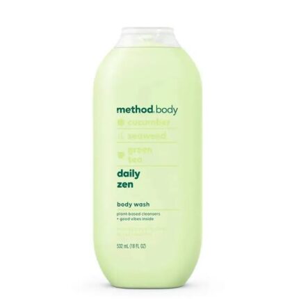 METHOD BODY (CUCUMBER, SEAWEED, GREEN TEA) DAILY ZEN BODY WASH 532ml/18oz