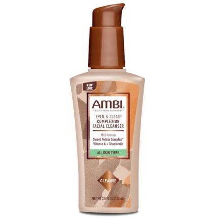 AMBI EVEN & CLEAR COMPLEXION FACIAL CLEANSER 3.5oz/103ml