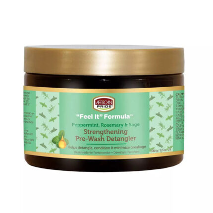 AFRICAN PRIDE “FEEL IT” FORMULA STRENGTHENING PRE-WASH DETANGLER